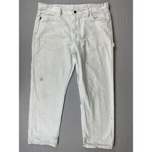 Red Kap Painters Pants Men's 40" Waist x 30" Long Hemmed Cotton PC80WH3